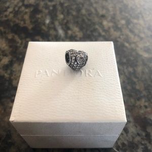 Pandora everlasting love charm.